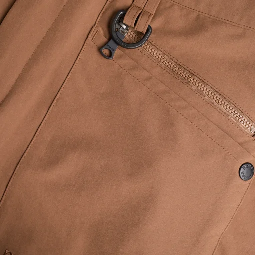 Men'S Stretch Bags Trousers Woodland Brown