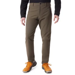 Men'S Striders Trousers Dark Olive Brown