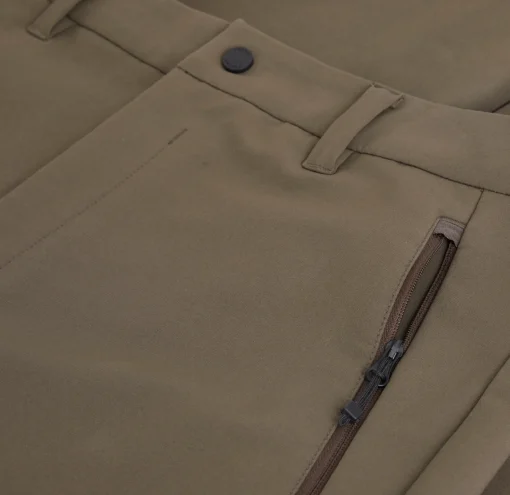 Men'S Striders Trousers Dark Olive Brown