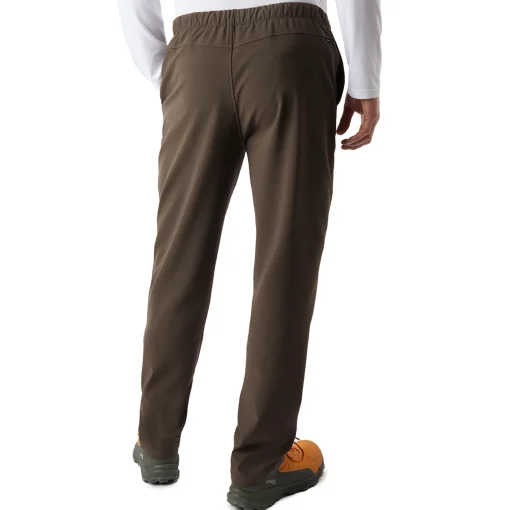 Men'S Troggings Trousers Dark Olive Brown