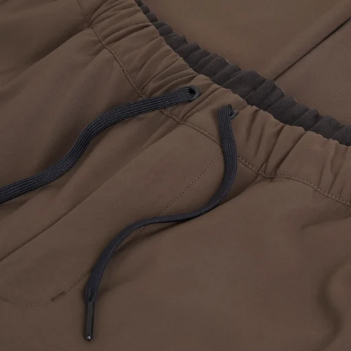 Men'S Troggings Trousers Dark Olive Brown