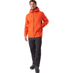 Men'S Ventus Waterproof Jacket Solar Orange