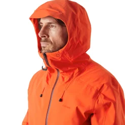 Men'S Ventus Waterproof Jacket Solar Orange