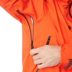 Men'S Ventus Waterproof Jacket Solar Orange