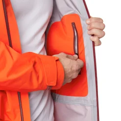Men'S Ventus Waterproof Jacket Solar Orange