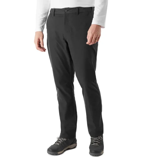 Men'S Winter District Chinos Black