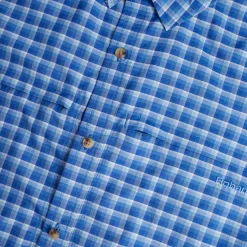 Men'S Zenith Long Sleeve Shirt Ridge Blue Check