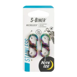 Nite Ize® S-Biner® Microlock® 2 Pack Spectrum