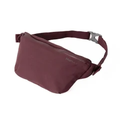 Rfid Protected Canvas Waist Pack Small Ii Plum