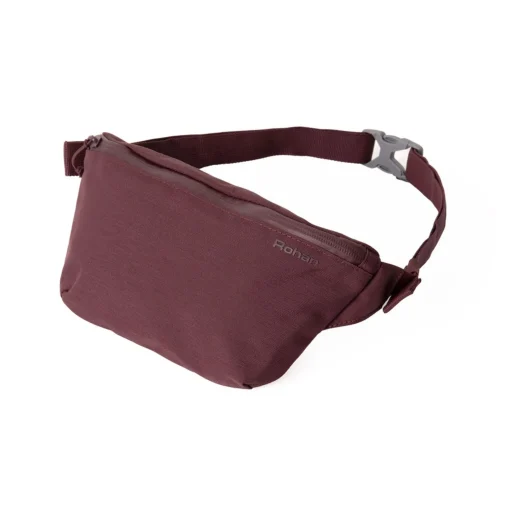 Rfid Protected Canvas Waist Pack Small Ii Plum