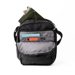 Rfid Protected Shoulder Bag Ii Pewter