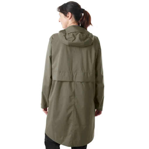 Tamar Overhead Waterproof Poncho Park Green
