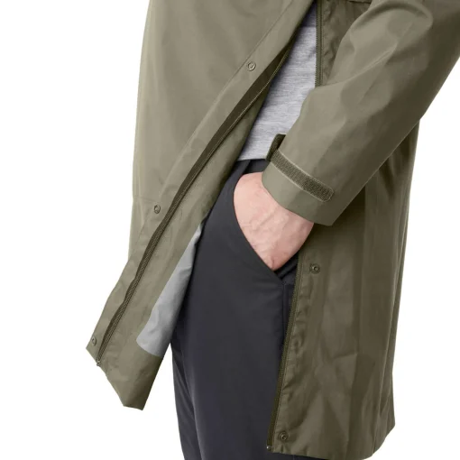 Tamar Overhead Waterproof Poncho Park Green