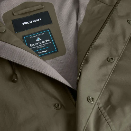 Tamar Overhead Waterproof Poncho Park Green