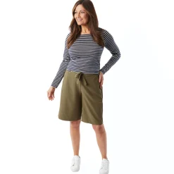 Women'S Azul Long Shorts Umber Green