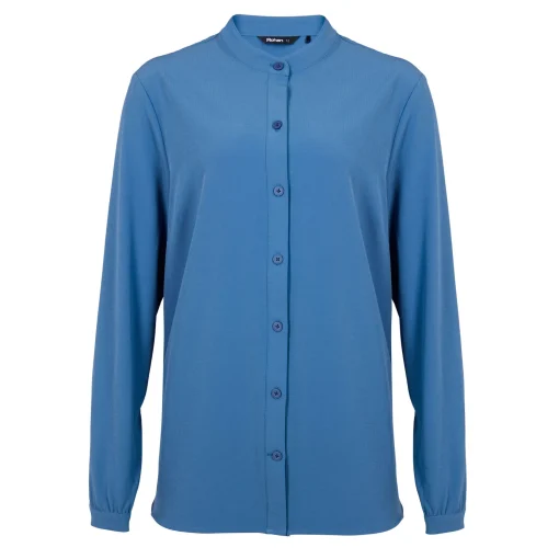 Women'S Azul Long Sleeve Shirt Zephyr Blue