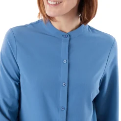 Women'S Azul Long Sleeve Shirt Zephyr Blue
