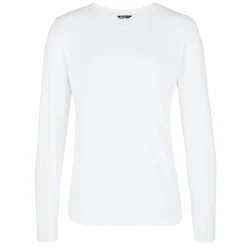 Women'S Basis Long Sleeve T White