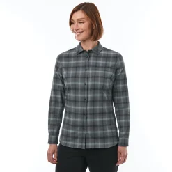 Women'S Beaufort Long Sleeve Shirt True Navy Check