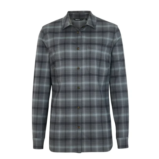 Women'S Beaufort Long Sleeve Shirt True Navy Check