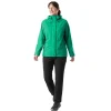 Women'S Brecon Waterproof Jacket Ascent Green