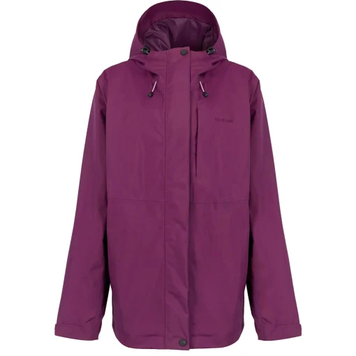 Women'S Brecon Waterproof Jacket Plum Purple