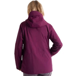 Women'S Brecon Waterproof Jacket Plum Purple