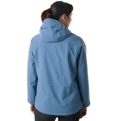 Women'S Brecon Waterproof Jacket Heather Blue