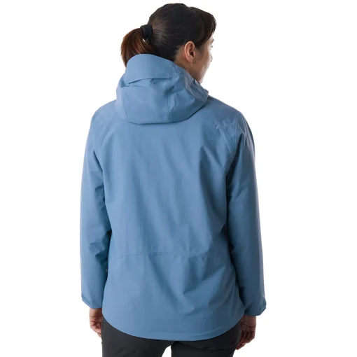 Women'S Brecon Waterproof Jacket Heather Blue