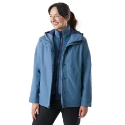 Women'S Brecon Waterproof Jacket Heather Blue