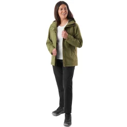 Women'S Brecon Waterproof Jacket Heath Green