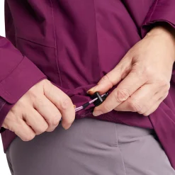 Women'S Brecon Waterproof Jacket Plum Purple