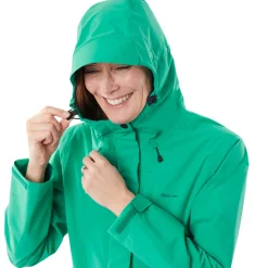 Women'S Brecon Waterproof Jacket Ascent Green