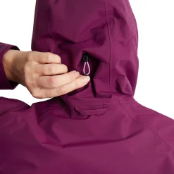 Women'S Brecon Waterproof Jacket Plum Purple