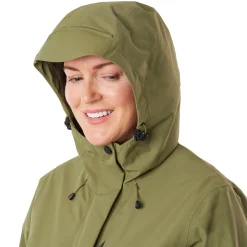 Women'S Brecon Waterproof Jacket Heath Green