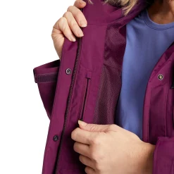 Women'S Brecon Waterproof Jacket Plum Purple