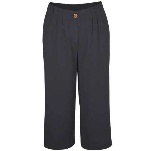 Women'S Brisa Linen Culotte Carbon