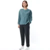 Women'S Brisa Linen Trousers Carbon