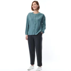 Women'S Brisa Linen Trousers Carbon