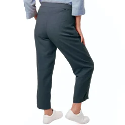 Women'S Brisa Linen Trousers Ocean Blue