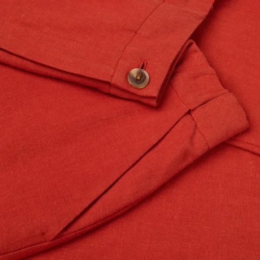 Women'S Brisa Linen Trousers Coast Red