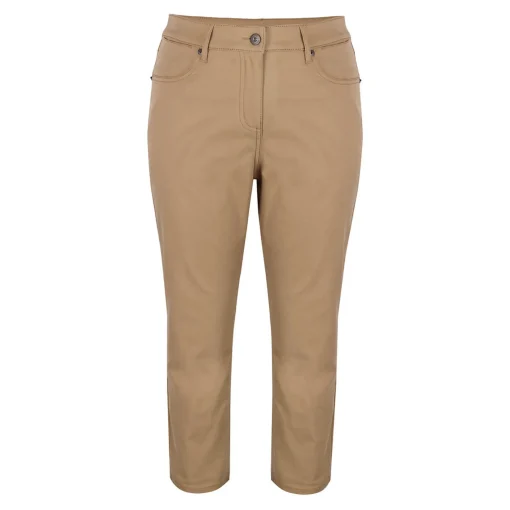 Women'S District Cropped Trousers Stone