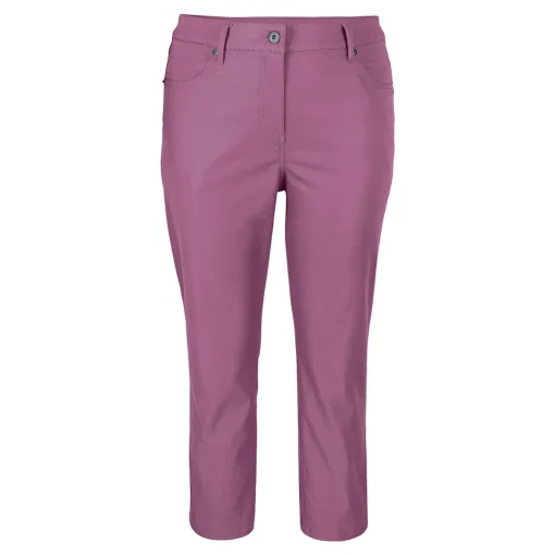 Women'S District Cropped Trousers Haze Purple