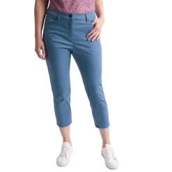 Women'S District Cropped Trousers Heather Blue