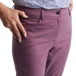 Women'S District Cropped Trousers Haze Purple