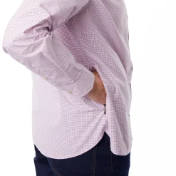 Women'S Eave Long Sleeve Breeze Lilac Gingham