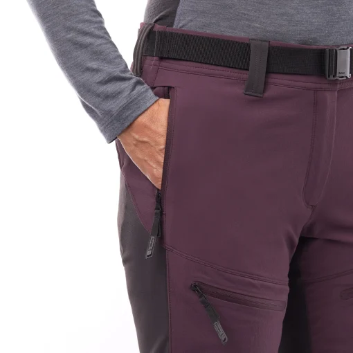 Women'S Fjell Trousers Twilight Purple/Black