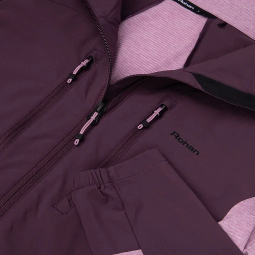 Women'S Fjell Vapour Jacket Twilight Purple/Breeze Lilac