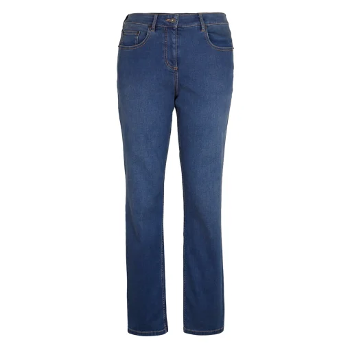 Women'S Flex Classic Fit Stretch Jeans In Mid Denim