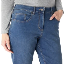 Women'S Flex Classic Fit Stretch Jeans In Mid Denim